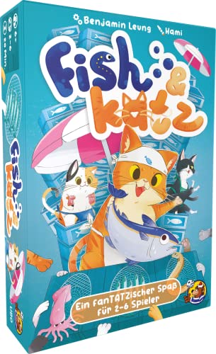 Heidelberger Spieleverlag HG014 Fish & Katz Gesellschaftsspiel, Mehrfarbig, 0 von Heidelberger Spieleverlag