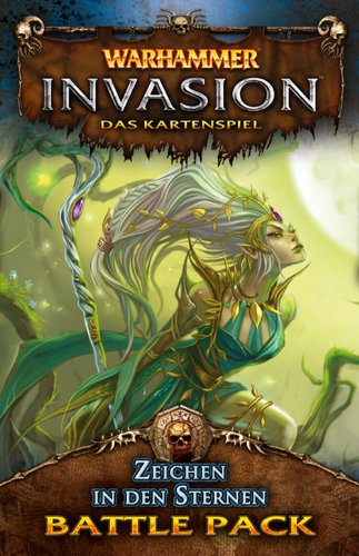 Asmodee - Warhammer Invasion: Zeichen in den Sternen - Battle Pack (4 Spieler, ab 16 Jahren, Fantasy, Karton, 80 Karten) von Asmodee