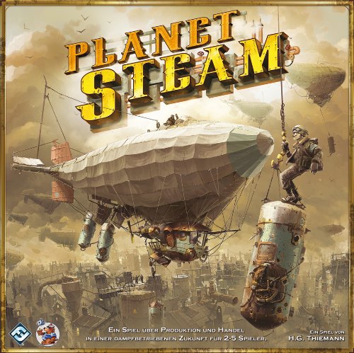 Asmodee HE539 - Planet Steam Brettspiel von Asmodee