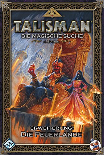 Asmodee HE728 - Talisman - Feuerlande, Erweiterung, Brettspiel von Asmodee