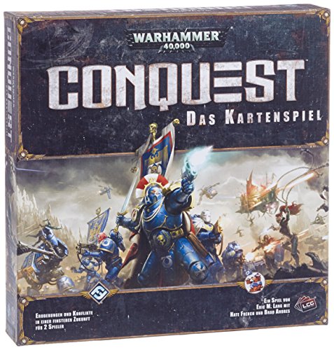 Asmodee HEI1100 - Warhammer 40000, Conquest - Kartenspiel, Grundset von Asmodee