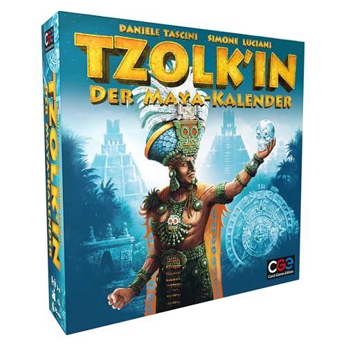 Heidelberger Spieleverlag, CGE CZ025 - Tzolk'in: Der Maya-Kalender - Worker Placement, für 2-4 Spieler, ab 13 Jahren - Deutsch Heidelberger Spieleverlag, CGE CZ025 - Tzolk'in: Der Maya-Kalender - Worker Placement, für 2-4 Spieler, ab 13 Jahren - Deutsch von Czech Games Edition