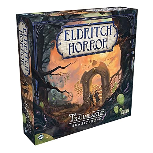 Fantasy Flight Games, Eldritch Horror – Traumlande, Erweiterung, Expertenspiel, Strategiespiel, 1-8 Spieler, Ab 14+ Jahren, 120+ Minuten, Deutsch, Mehrfarbig, Bunt von Fantasy Flight Games