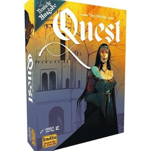 Heidelberger Spieleverlag Quest, Kartenspiel, für 4-10 Spieler, ab 14 Jahren (DE-Ausgabe) von Heidelberger Spieleverlag