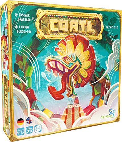 Synapses Games SG001 - Cóatl, Brettspiel, für 1-4 Spieler, ab 10 Jahren von Heidelberger Spieleverlag