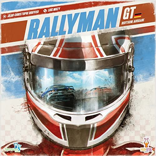 Heidelberger Spieleverlag Rallyman GT - Synapses Games - Deutsch - Brettspiel - Für 1-6 Personen - ab 14 Jahren von Heidelberger Spieleverlag