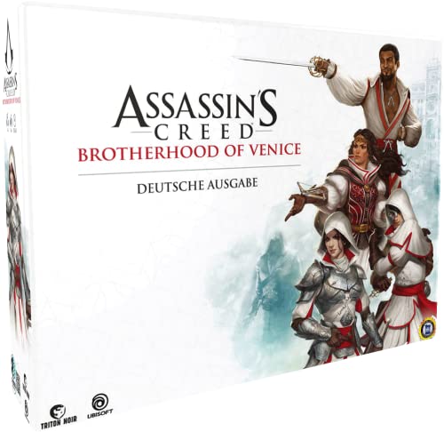 Assassin´s Creed Brettspiel - Synapses Games - Deutsch - Abenteuerspiel für 1-4 Personen - ab 14 Jahren von Heidelberger Spieleverlag