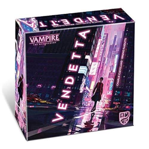 Heidelberger Spieleverlag Vampire: The Masquerade: Vendetta | Horrible Guild | Deutsch | Für 3-6 Personen | ab 14 Jahren von Heidelberger Spieleverlag