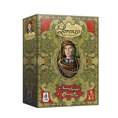 Lorenzo der Prächtige: Deluxe Edition - Cranio Creations - Multilingual - Worker Placement für 2-5 Personen - 12 Jahren von Cranio Creations