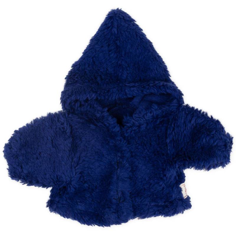 Heidi Hilscher Puppen - Puppenjacke mit Kapuze blau von Heidi Hilscher Puppen