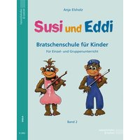 Susi und Eddi - Bratschenschule für Kinder, Band 2 von Heinrichhofen Verlag