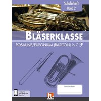 Sommer, B: Bläserklasse. Schülerheft Band 2 - Posaune von Helbling Verlag