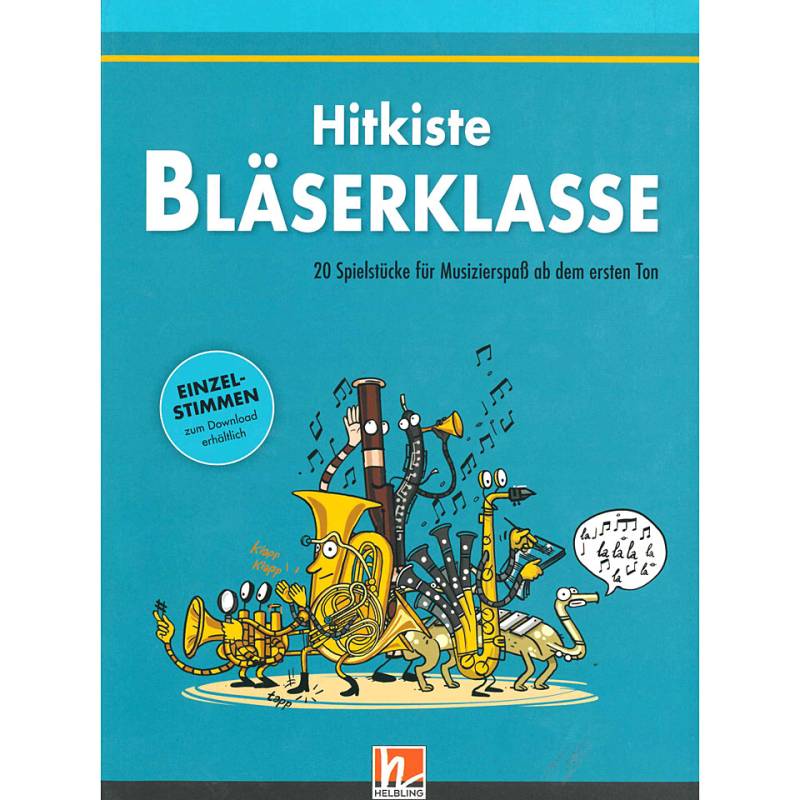 Helbling Hitkiste Bläserklasse Lehrbuch von Helbling