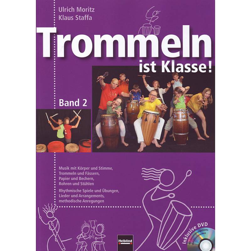 Helbling Trommeln ist Klasse Bd.2 Lehrbuch von Helbling