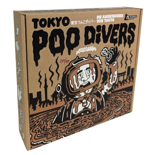 Heldbergs Games Tokyo Poo Divers - EIN Push Your Luck Spiel für 2-4 Kacketaucher ab 12 Jahren. Spielspaß für Jung und Alt Heldbergs Games Tokyo Poo Divers - EIN Push Your Luck Spiel für 2-4 Kacketaucher ab 12 Jahren. Spielspaß für Jung und Alt von Heldbergs