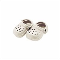 Puppen-Clogs, beige groß, Gr. 38-45 cm Puppen-Clogs, beige groß, Gr. 38-45 cm von Heless GmbH