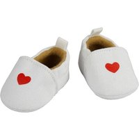 Puppen-Slipper mit Herz, Gr. 30-34 cm Puppen-Slipper mit Herz, Gr. 30-34 cm von Heless GmbH