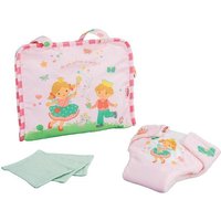 Puppen-Wickeltasche ''Prinzessin Emily'' mit Stoffwindel und 3 Stück Mulltüche Puppen-Wickeltasche ''Prinzessin Emily'' mit Stoffwindel und 3 Stück Mulltüche von Heless GmbH