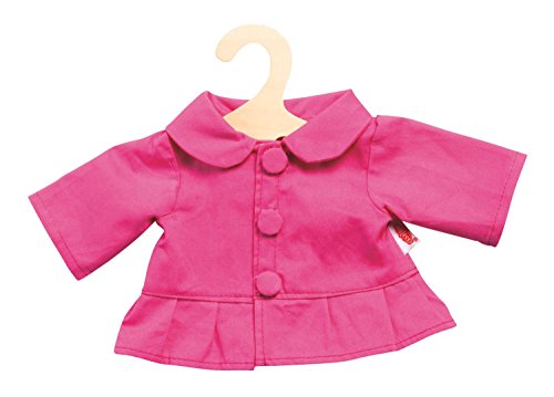 Heless 1325 - Jacke Pinky im angesagten Pink, für Puppen, Größe 28 - 33 cm von Heless