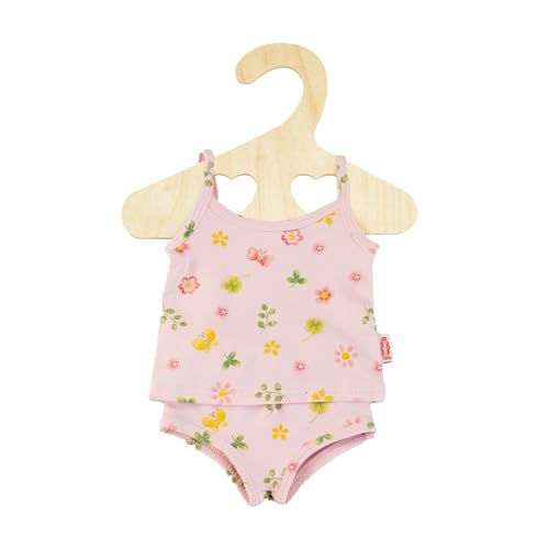 Heless 1514 - Puppen-Unterwäsche Prinzessin Emily, in Rosa, 2-teiliges Set mit Unterhemd und Slip, für Puppen und Kuscheltiere der Größe 28-35 cm Heless 1514 - Puppen-Unterwäsche Prinzessin Emily, in Rosa, 2-teiliges Set mit Unterhemd und Slip, für Puppen und Kuscheltiere der Größe 28-35 cm von Heless