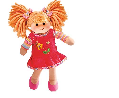 Heless 300 - Stoffpuppe Mädchen Nele mit feschem Kordkleid und Ringelshirt, ca. 22 cm große Weichpuppe zum Kuscheln, Spielen und Liebhaben Heless 300 - Stoffpuppe Mädchen Nele mit feschem Kordkleid und Ringelshirt, ca. 22 cm große Weichpuppe zum Kuscheln, Spielen und Liebhaben von Heless