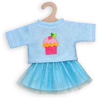 Heless - Puppen-Pullover und Tüllrock Cupcake, Gr. 35 - 45 cm von Heless