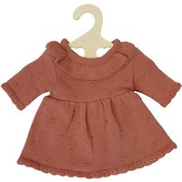 Puppen-Strickkleid aus 100 % Bio-Baumwolle, pfirsich, Gr. 35-45 cm Puppen-Strickkleid aus 100 % Bio-Baumwolle, pfirsich, Gr. 35-45 cm von Heless