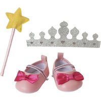 Heless - Prinzessin Lillifee, 3tlg.: Ballerinas, Glitzerkrone und Zauberstab von Heless