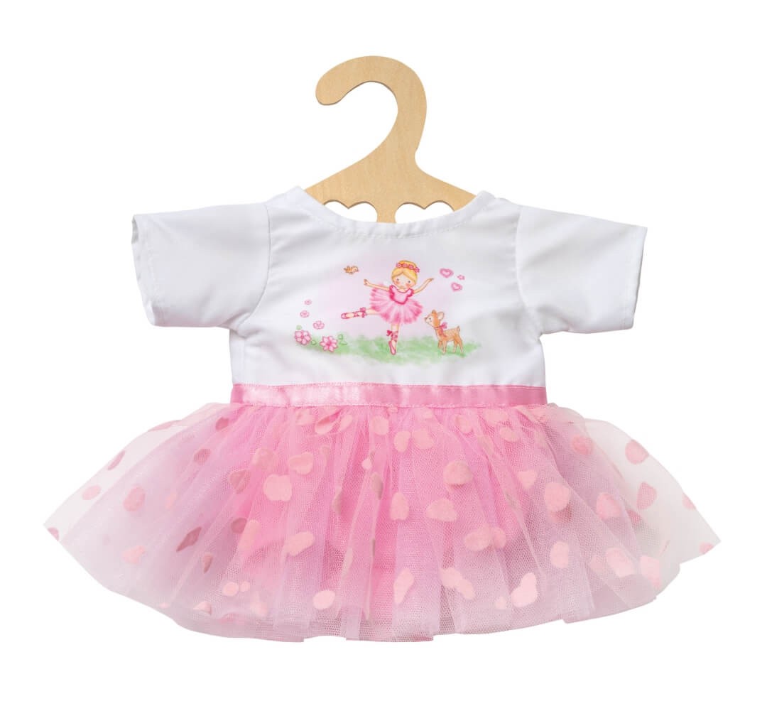 Puppen-Ballerina-Kleid Maria, Gr. 35-45 cm von Heless