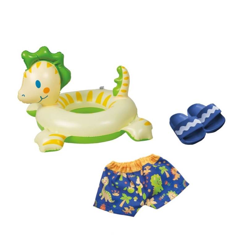 Puppen-Dino-Schwimmset, Gr. 35-45 cm von Heless