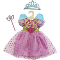 Heless - Puppenkleid Prinzessin Lillifee mit Glitzerkrone und Augenmaske von Heless