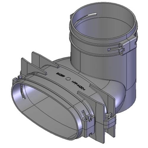 Helios Ventilatoren 3860 Anschlussstück von Helios Ventilatoren