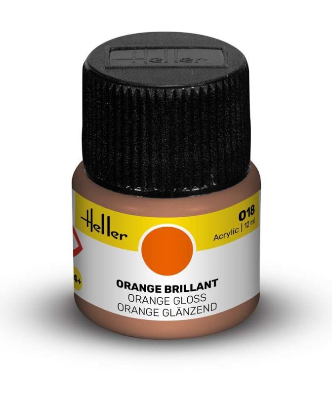 018 - Orange glänzend [12 ml] von Heller