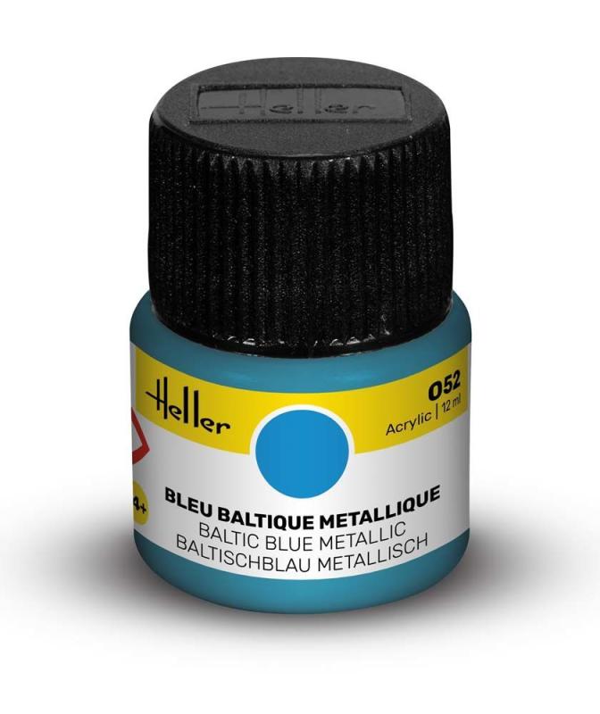 052 - Baltischblau metallisch [12 ml] von Heller