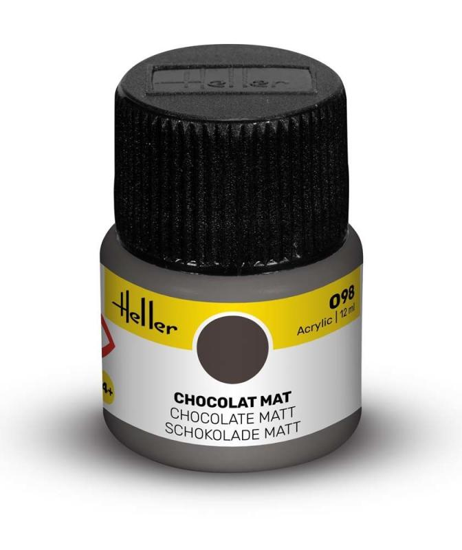 098 - Schokolade matt [12 ml] von Heller