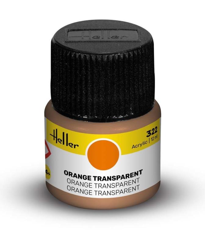 322 - Orange transparent [12 ml] von Heller