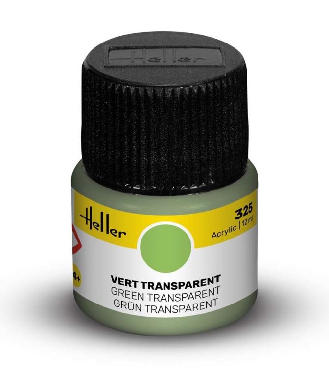 325 - Grün transparent [12 ml] von Heller