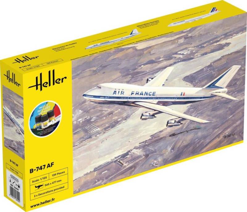 Boeing B-747 Air France - Starter Kit von Heller