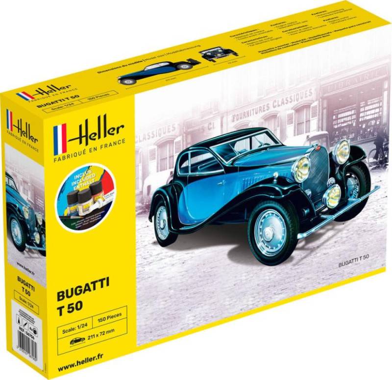 Bugatti T 49 - Starter Kit von Heller