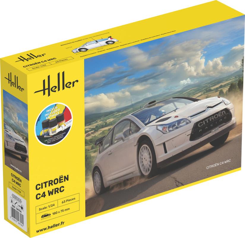 Citroen C4 WRC - Starter Kit von Heller