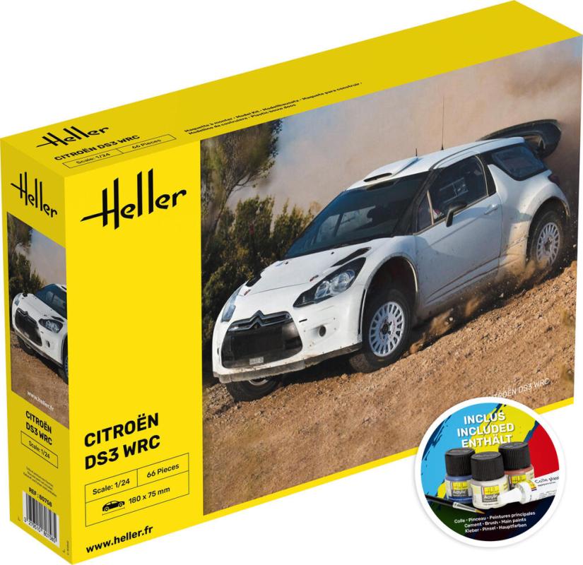 Citroen DS3 WRC - Starter Kit von Heller