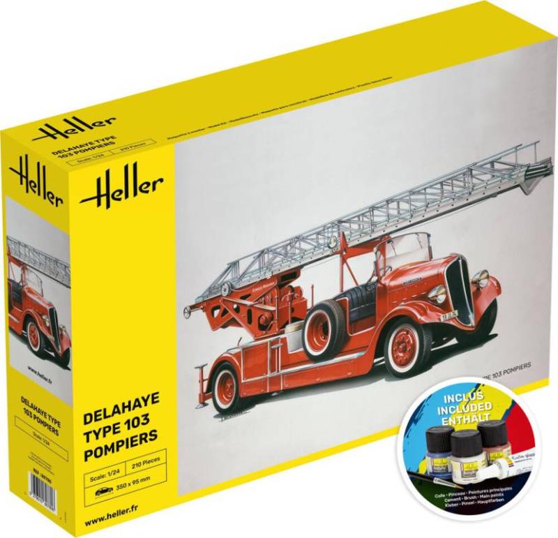 Delahaye Type 103 Pompiers - Starter Kit von Heller