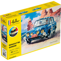 HELLER 56700 1:24 STARTER KIT Renault R8 Gordini von Heller