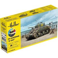 HELLER 56892 1:72 STARTER KIT Sherman von Heller