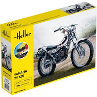 HELLER 56902 1:8 STARTER KIT TY 125 Bike von Heller