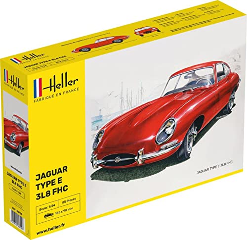 Heller 80709 - Modellbausatz Jaguar Type E 3L8 FHC von Heller