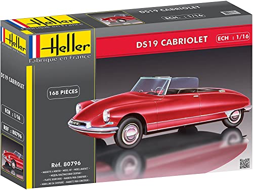 Heller 80796 Citroen Modellbausatz Citroën DS 19 Cabriolet von Heller