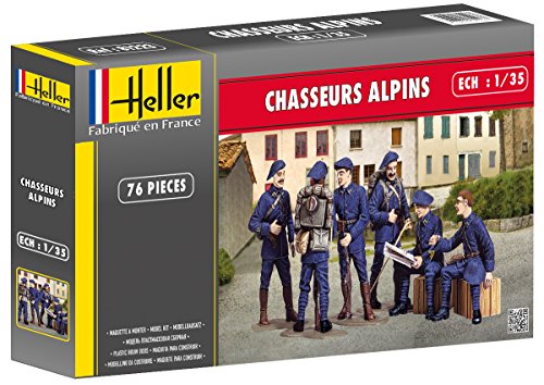 Heller 81223 - Modellbausatz Chasseurs Alpins von Heller