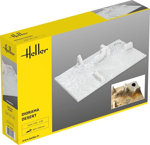 Heller 81255 Modellbausatz Socle Diorama Desert, Multicolor von Heller