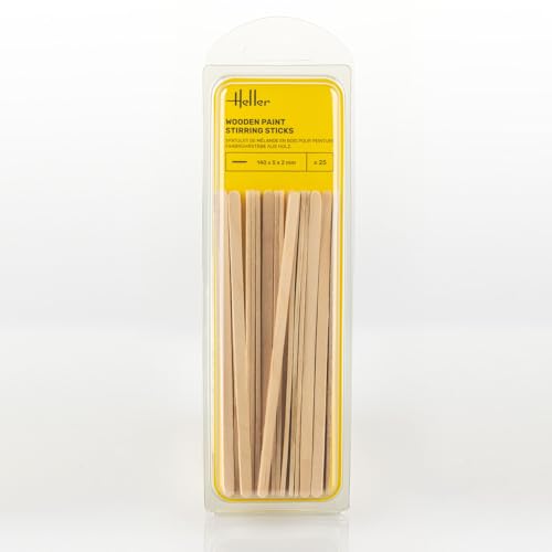 Heller 99018 Wooden Paint Stirring Sticks (25 Pieces) von Heller